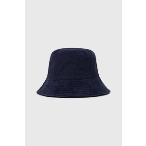 Bavlnený klobúk Sisley tmavomodrá farba, bavlnený vyobraziť