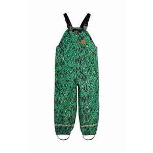 Detské nohavice Mini Rodini zelená farba, vyobraziť