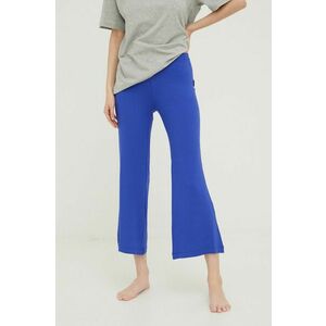 Pyžamové nohavice Calvin Klein Underwear dámska, fialová farba, vyobraziť