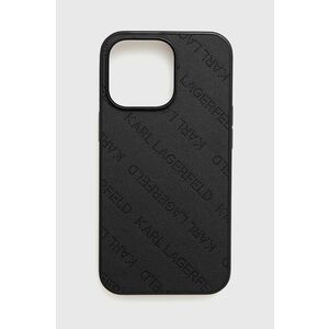 Puzdro na mobil Karl Lagerfeld Iphone 13 Pro / 13 6, 1" čierna farba vyobraziť