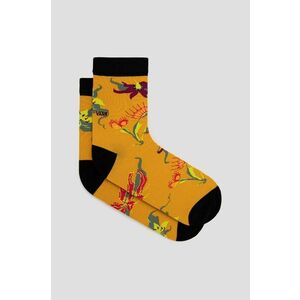 Ponožky Vans pánske, žltá farba vyobraziť