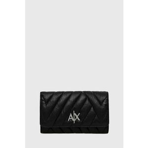 Listová kabelka Armani Exchange čierna farba vyobraziť