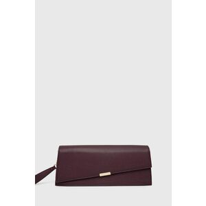 Listová kabelka Sisley fialová farba vyobraziť