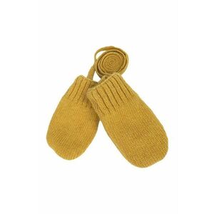 Detské rukavice Jamiks žltá farba vyobraziť