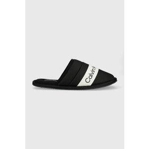 Papuče Calvin Klein Jeans Home Slide čierna farba vyobraziť