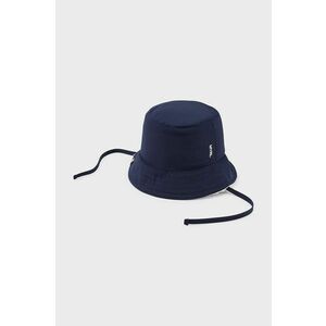 Detský obojstranný klobúk Mayoral tmavomodrá farba, vyobraziť