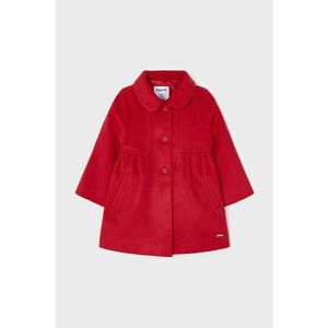 Detský kabát Mayoral červená farba, vyobraziť
