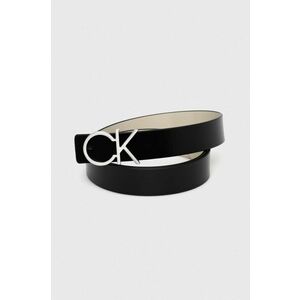 Obojstranný kožený opasok Calvin Klein dámsky, béžová farba vyobraziť