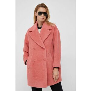 Kabát Pennyblack dámsky, ružová farba, prechodný vyobraziť