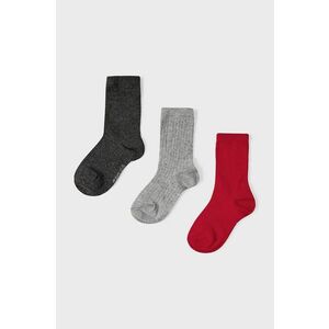 Detské ponožky Mayoral bordová farba vyobraziť