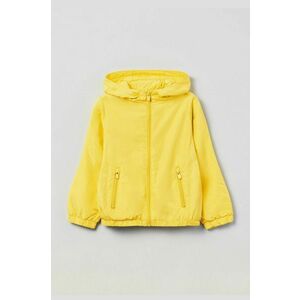 Detská bunda OVS žltá farba, vyobraziť