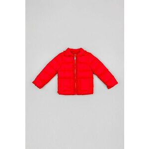 Detská bunda zippy červená farba, vyobraziť