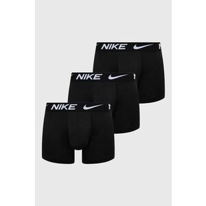 Boxerky Nike 3-pak pánske, čierna farba vyobraziť