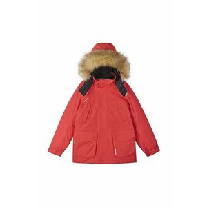 Detská páperová bunda Reima červená farba, vyobraziť