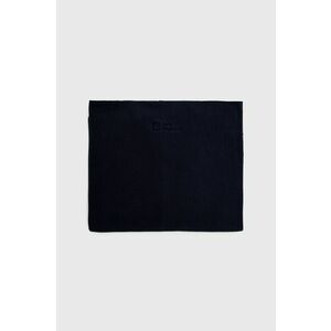 Šál komín Jack Wolfskin tmavomodrá farba, jednofarebný vyobraziť