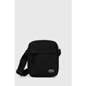 Malá taška Lacoste NH4102NE-992, čierna farba vyobraziť