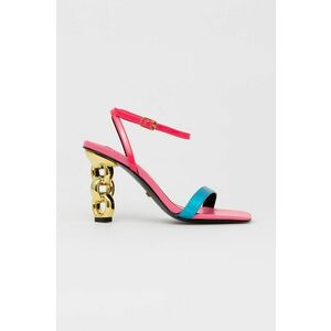 Kožené sandále Kat Maconie Riri ružová farba vyobraziť