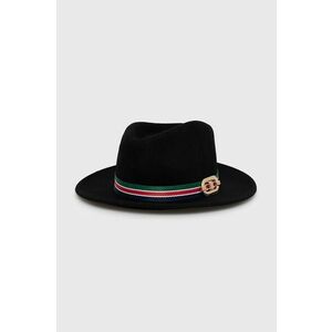 Vlnený klobúk Aldo Wendanad čierna farba, vlnený vyobraziť