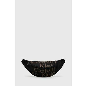 Ľadvinka Calvin Klein Jeans čierna farba vyobraziť