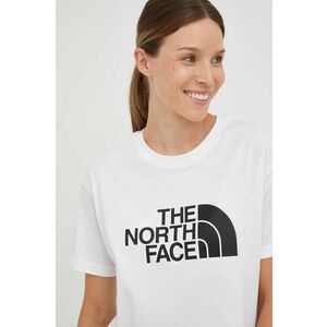 Bavlnené tričko The North Face NF0A4T1RFN41-FN41, biela farba, vyobraziť