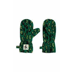 Detské rukavice Mini Rodini zelená farba vyobraziť
