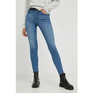 Rifle Wrangler High Rise Skinny Heath dámske, vysoký pás vyobraziť