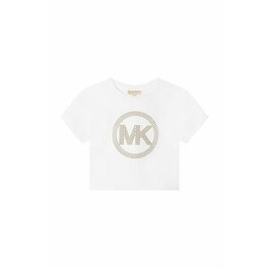 Detské tričko Michael Kors biela farba, vyobraziť