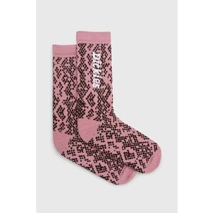 Ponožky Dickies pánske, ružová farba vyobraziť