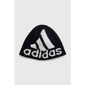 Čiapka adidas Performance Big Logo , tmavomodrá farba, vyobraziť