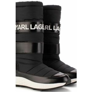 Detské snehule Karl Lagerfeld čierna farba vyobraziť