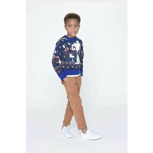 Detský sveter Marc Jacobs tmavomodrá farba, tenký vyobraziť