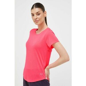 Bežecké tričko Under Armour ružová farba vyobraziť