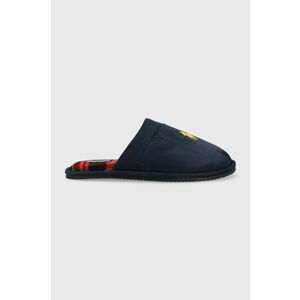 Papuče Polo Ralph Lauren Klarence tmavomodrá farba, RF103836 vyobraziť