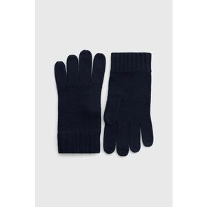 Vlnené rukavice Polo Ralph Lauren pánske, tmavomodrá farba vyobraziť