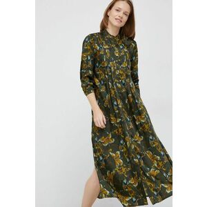 Šaty Sisley midi, rovný strih vyobraziť