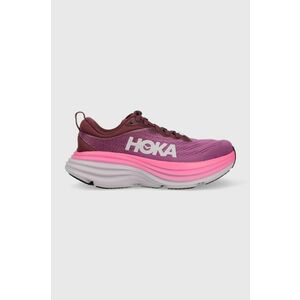 Bežecké topánky Hoka 1127952-BGWN, Bondi 8 , fialová farba, vyobraziť
