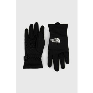 Detské rukavice The North Face čierna farba vyobraziť