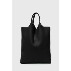 Kožená kabelka Answear Lab čierna farba vyobraziť