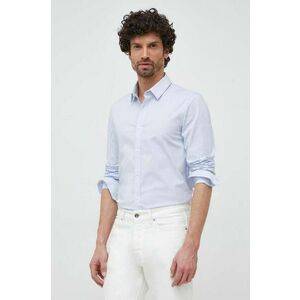 Košeľa Calvin Klein pánska, slim, s klasickým golierom vyobraziť