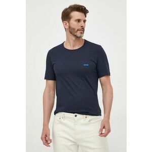 Bavlnené tričko BOSS 3-pak jednofarebné vyobraziť