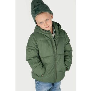 Detská bunda Coccodrillo zelená farba vyobraziť