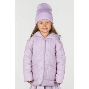 Detská bunda Coccodrillo fialová farba vyobraziť