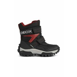 Detské zimné topánky Geox čierna farba vyobraziť