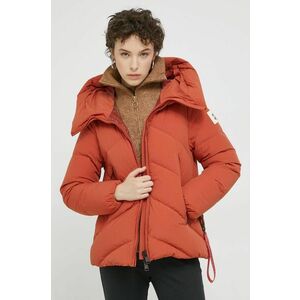 Páperová bunda After Label dámska, červená farba, zimná, vyobraziť