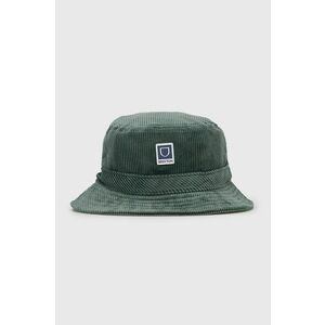 Štruksový klobúk Brixton zelená farba, bavlnený vyobraziť