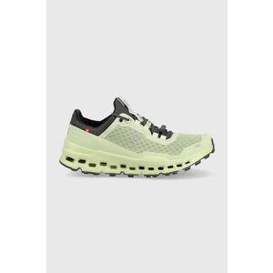 Topánky On-running Cloudultra dámske, zelená farba, vyobraziť