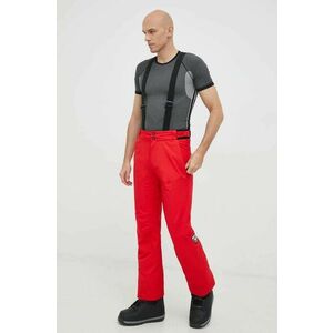 Lyžiarske nohavice Rossignol červená farba vyobraziť