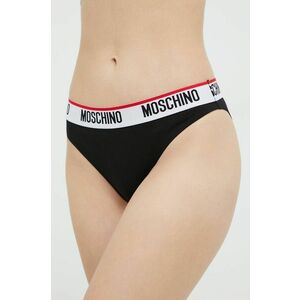 Nohavičky Moschino Underwear 2-pak čierna farba, vyobraziť