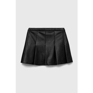 Dievčenská sukňa Abercrombie & Fitch čierna farba, mini, áčkový strih vyobraziť