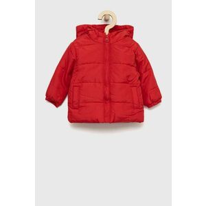 Detská bunda zippy červená farba, vyobraziť